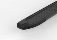 Пороги-подножки Sapphire для SKODA YETI I 2009-2018 г.в. от турецкого производителя Can Auto. Размер подножки: 171 см. Black. Артикул: SKKO.54.4060